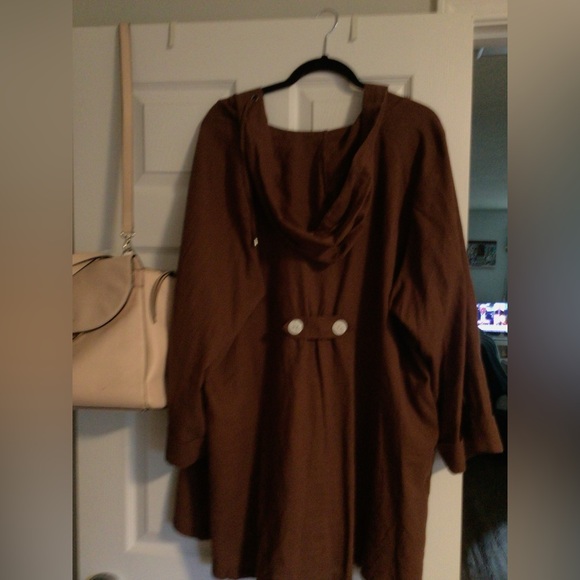 🦋 Linen Jacket W/ Hood - Picture 2 of 3